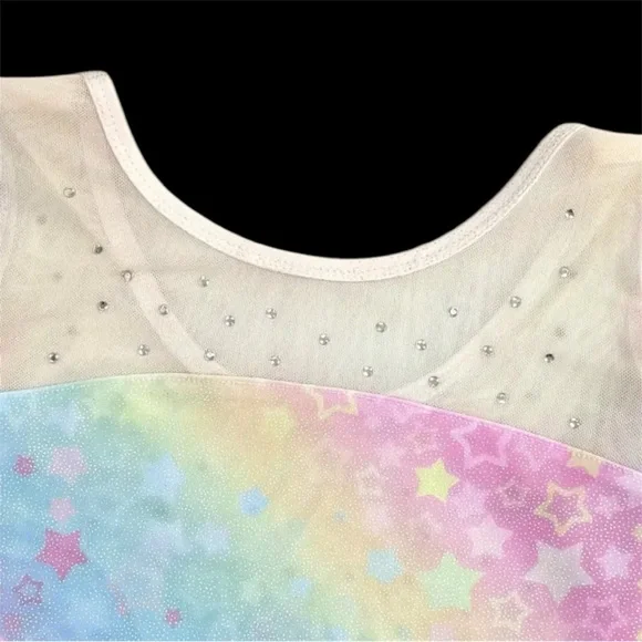 NWT size 110 (children's 5-6 or extra small) girls' leotard - Picture 2 of 6